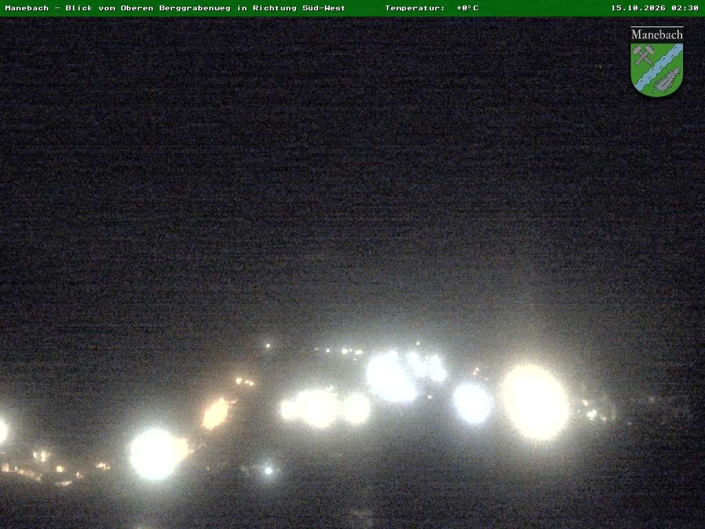 Archiv Foto Webcam Ilmenau - Blick auf Manebach