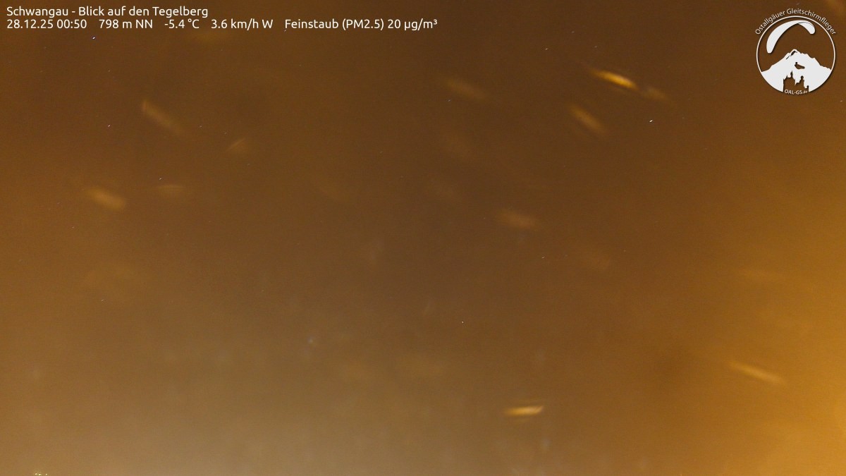 Archiv Foto Webcam Schwangau: Tegelberg-Blick