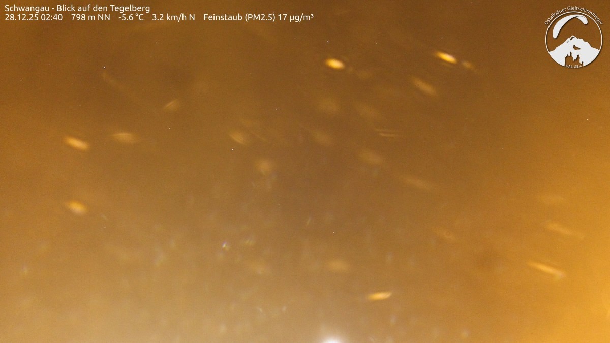 Archiv Foto Webcam Schwangau: Tegelberg-Blick