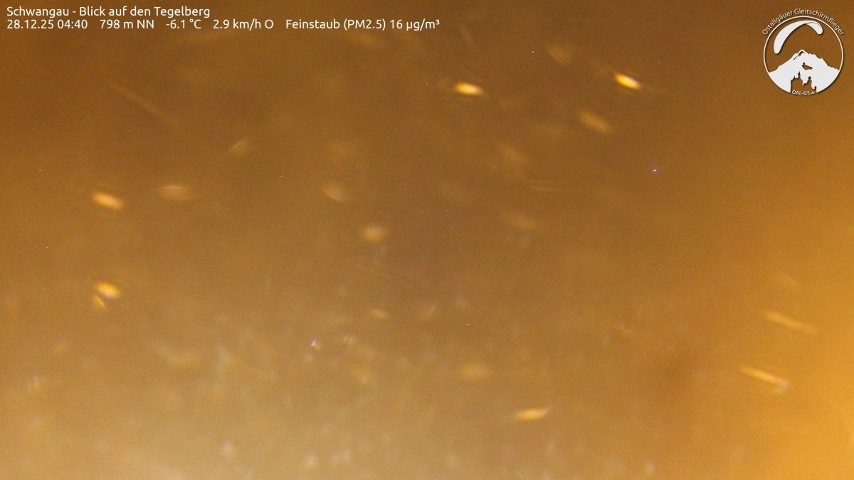 Archiv Foto Webcam Schwangau: Tegelberg-Blick