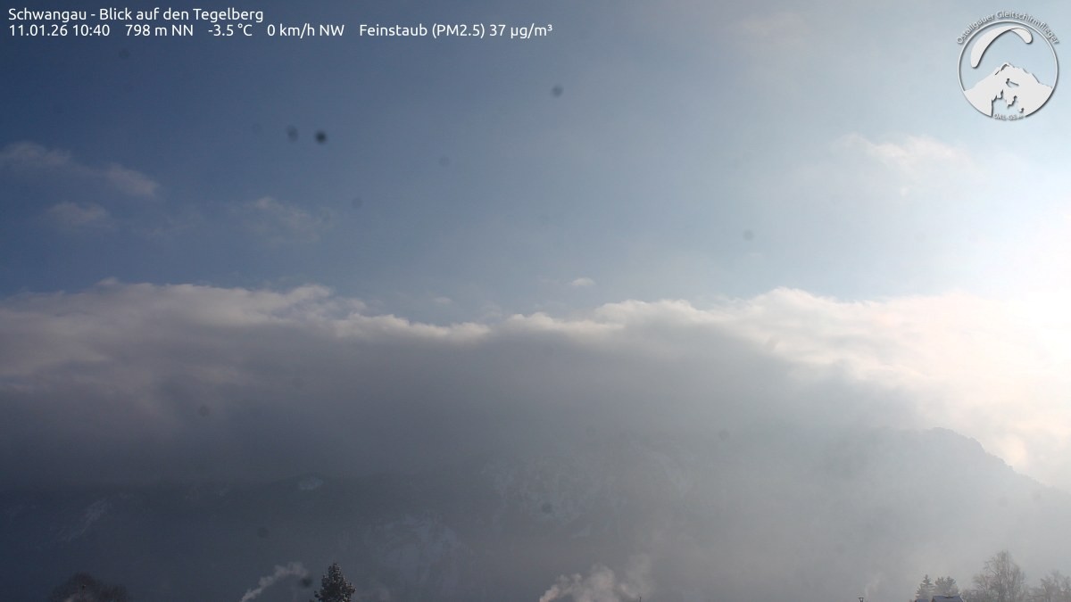 Archiv Foto Webcam Schwangau: Tegelberg-Blick