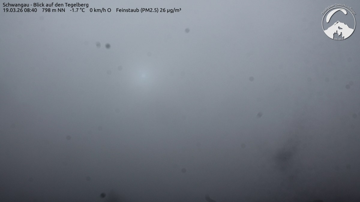 Archiv Foto Webcam Schwangau: Tegelberg-Blick