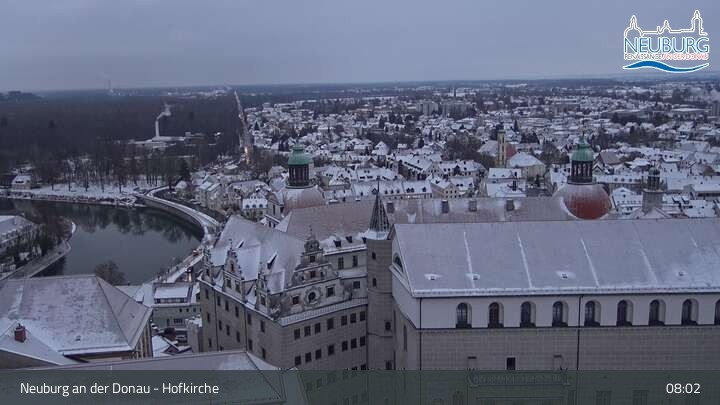 Archiv Foto Webcam Neuburg an der Donau - Hofkirche