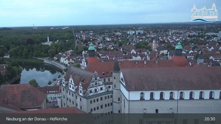 Archiv Foto Webcam Neuburg an der Donau - Hofkirche