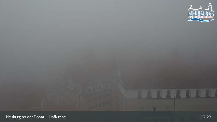 Archiv Foto Webcam Neuburg an der Donau - Hofkirche