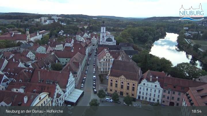 Archiv Foto Webcam Neuburg an der Donau - Hofkirche