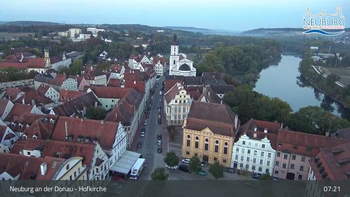 Archiv Foto Webcam Neuburg an der Donau - Hofkirche