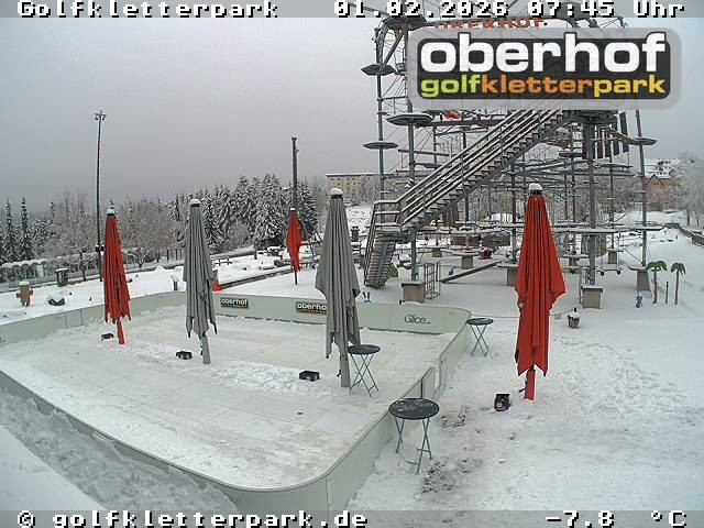 Archiv Foto Webcam Golfkletterpark Oberhof - AdventureGolf und Kletterpark