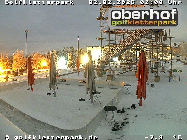 Archiv Foto Webcam Golfkletterpark Oberhof - AdventureGolf und Kletterpark