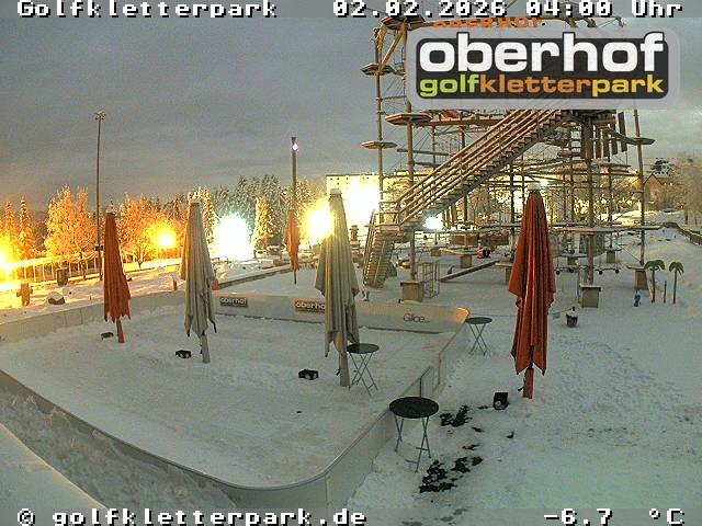 Archiv Foto Webcam Golfkletterpark Oberhof - AdventureGolf und Kletterpark