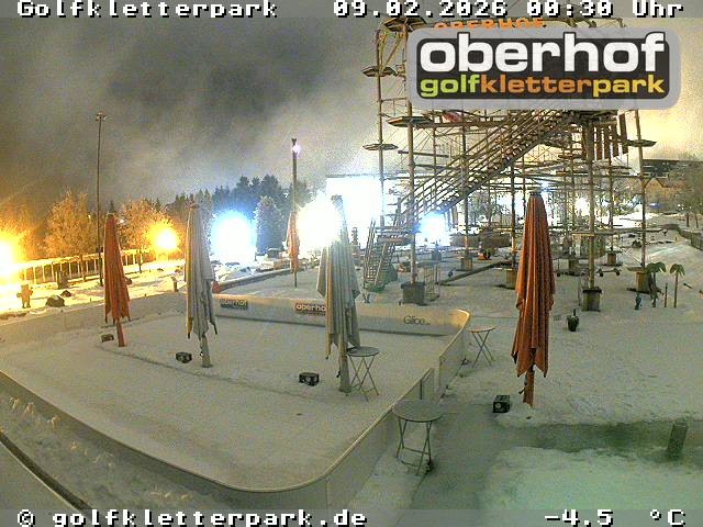 Archiv Foto Webcam Golfkletterpark Oberhof - AdventureGolf und Kletterpark