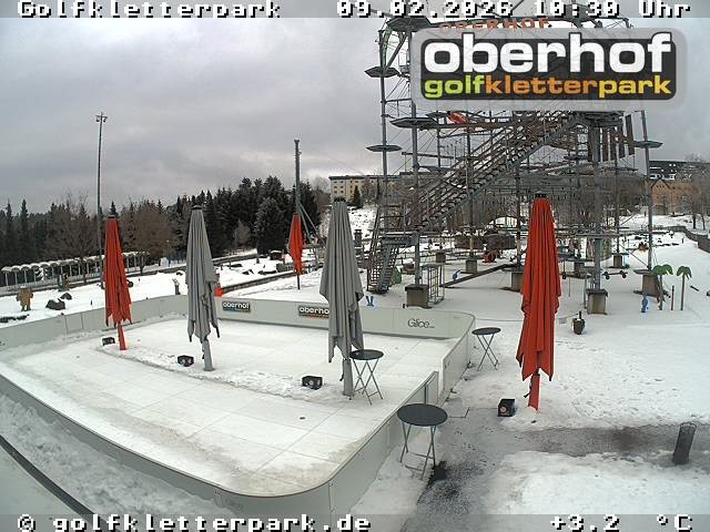 Archiv Foto Webcam Golfkletterpark Oberhof - AdventureGolf und Kletterpark