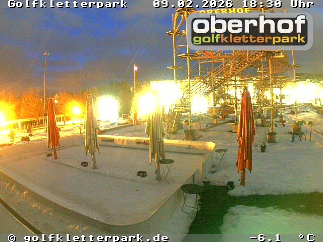 Archiv Foto Webcam Golfkletterpark Oberhof - AdventureGolf und Kletterpark