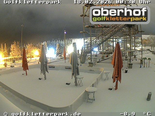 Archiv Foto Webcam Golfkletterpark Oberhof - AdventureGolf und Kletterpark
