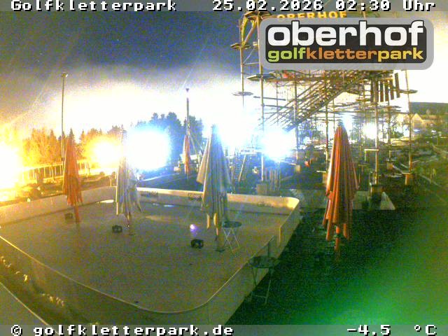 Archiv Foto Webcam Golfkletterpark Oberhof - AdventureGolf und Kletterpark