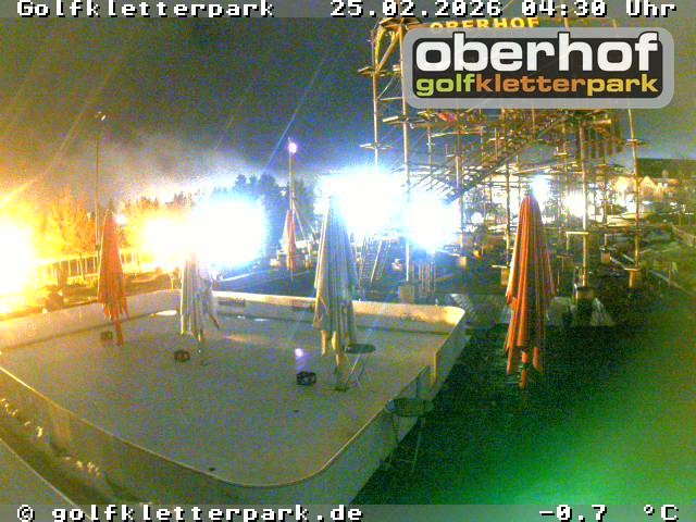 Archiv Foto Webcam Golfkletterpark Oberhof - AdventureGolf und Kletterpark