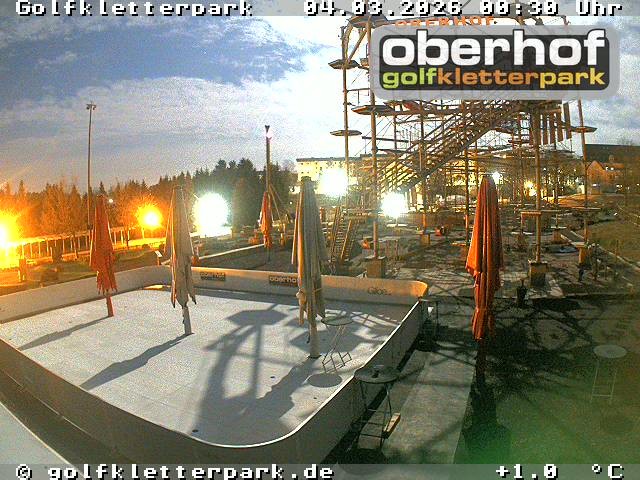 Archiv Foto Webcam Golfkletterpark Oberhof - AdventureGolf und Kletterpark