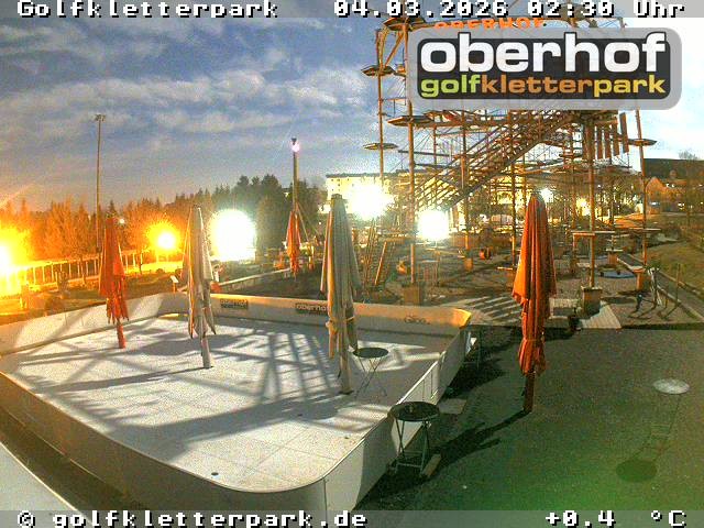 Archiv Foto Webcam Golfkletterpark Oberhof - AdventureGolf und Kletterpark