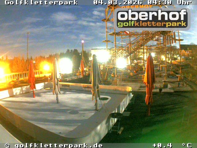 Archiv Foto Webcam Golfkletterpark Oberhof - AdventureGolf und Kletterpark