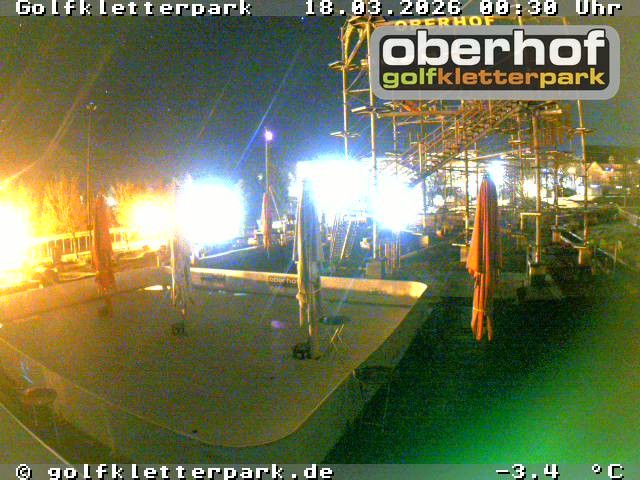 Archiv Foto Webcam Golfkletterpark Oberhof - AdventureGolf und Kletterpark