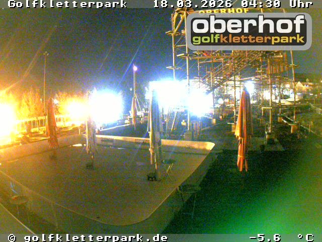 Archiv Foto Webcam Golfkletterpark Oberhof - AdventureGolf und Kletterpark