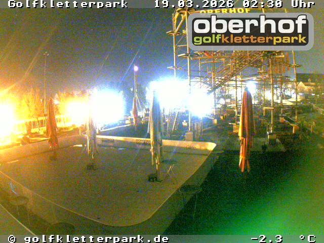 Archiv Foto Webcam Golfkletterpark Oberhof - AdventureGolf und Kletterpark