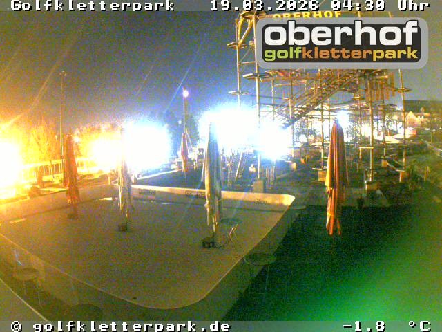 Archiv Foto Webcam Golfkletterpark Oberhof - AdventureGolf und Kletterpark