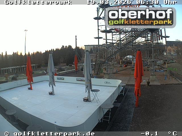 Archiv Foto Webcam Golfkletterpark Oberhof - AdventureGolf und Kletterpark