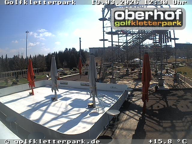 Archiv Foto Webcam Golfkletterpark Oberhof - AdventureGolf und Kletterpark