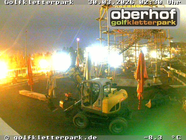 Archiv Foto Webcam Golfkletterpark Oberhof - AdventureGolf und Kletterpark