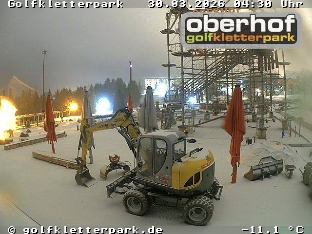 Archiv Foto Webcam Golfkletterpark Oberhof - AdventureGolf und Kletterpark