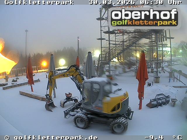 Archiv Foto Webcam Golfkletterpark Oberhof - AdventureGolf und Kletterpark