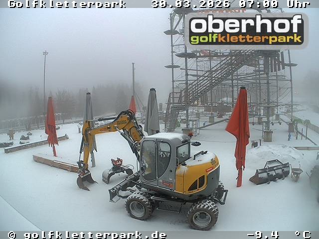 Archiv Foto Webcam Golfkletterpark Oberhof - AdventureGolf und Kletterpark