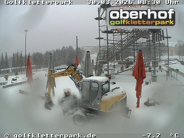 Archiv Foto Webcam Golfkletterpark Oberhof - AdventureGolf und Kletterpark