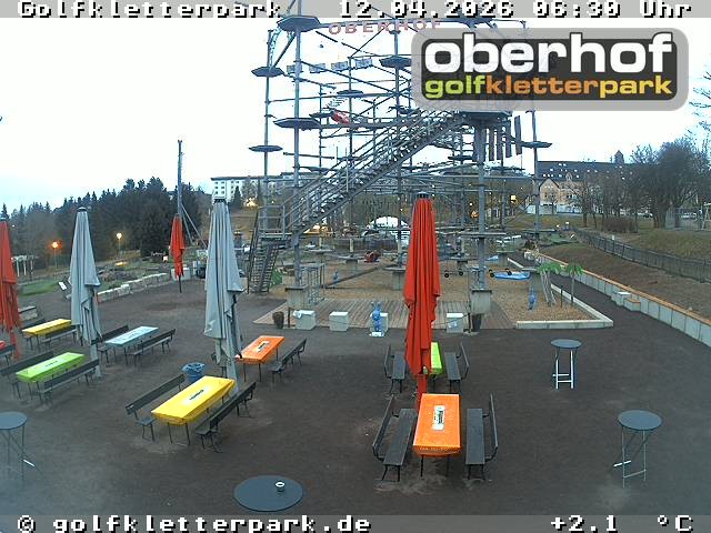 Archiv Foto Webcam Golfkletterpark Oberhof - AdventureGolf und Kletterpark