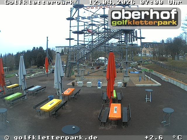 Archiv Foto Webcam Golfkletterpark Oberhof - AdventureGolf und Kletterpark