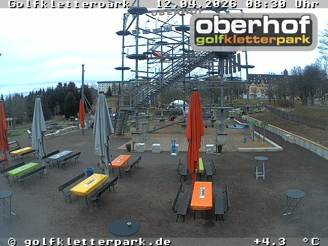 Archiv Foto Webcam Golfkletterpark Oberhof - AdventureGolf und Kletterpark