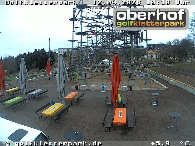 Archiv Foto Webcam Golfkletterpark Oberhof - AdventureGolf und Kletterpark
