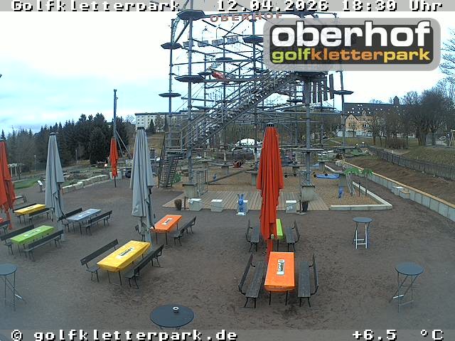 Archiv Foto Webcam Golfkletterpark Oberhof - AdventureGolf und Kletterpark