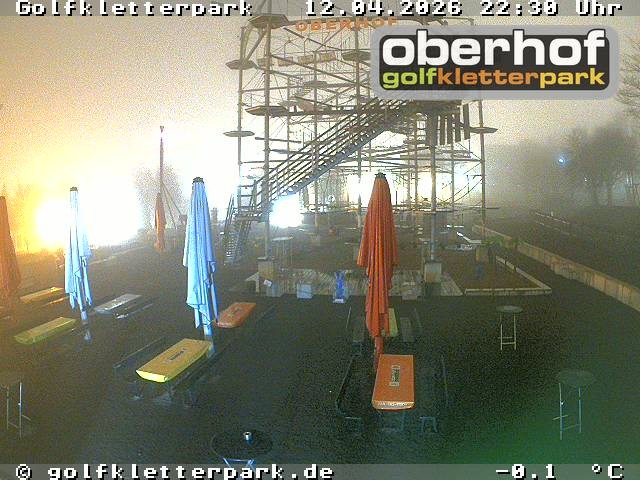 Archiv Foto Webcam Golfkletterpark Oberhof - AdventureGolf und Kletterpark