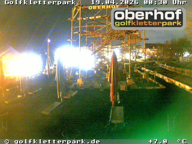 Archiv Foto Webcam Golfkletterpark Oberhof - AdventureGolf und Kletterpark