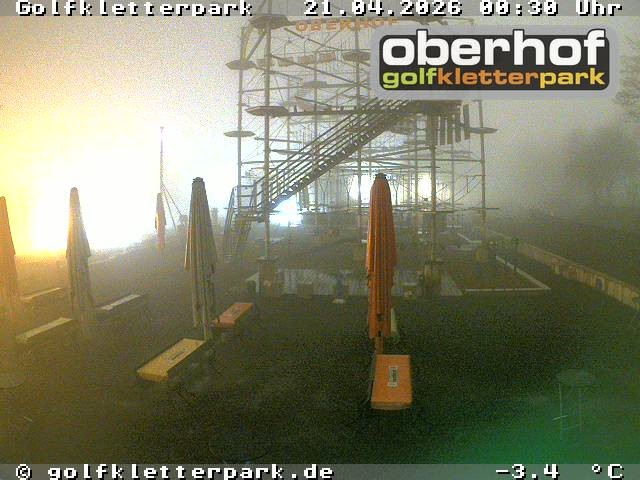 Archiv Foto Webcam Golfkletterpark Oberhof - AdventureGolf und Kletterpark