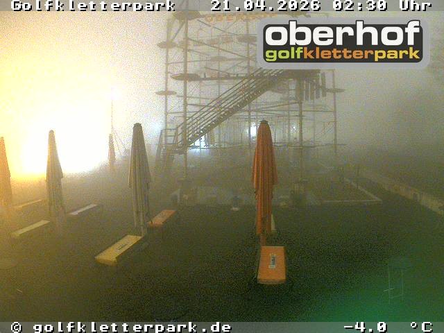 Archiv Foto Webcam Golfkletterpark Oberhof - AdventureGolf und Kletterpark