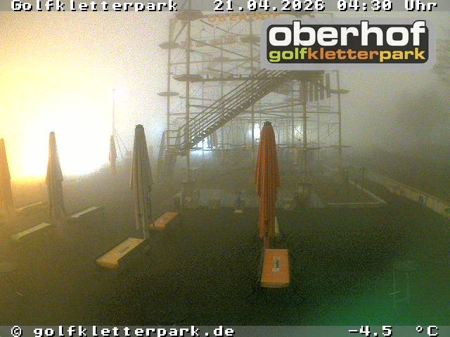 Archiv Foto Webcam Golfkletterpark Oberhof - AdventureGolf und Kletterpark