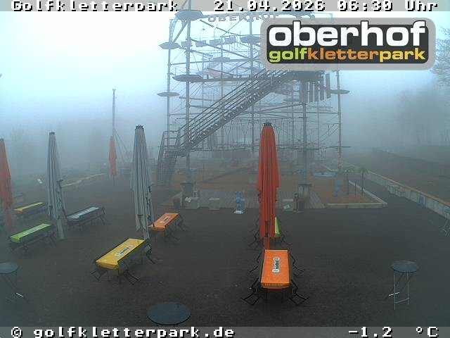 Archiv Foto Webcam Golfkletterpark Oberhof - AdventureGolf und Kletterpark
