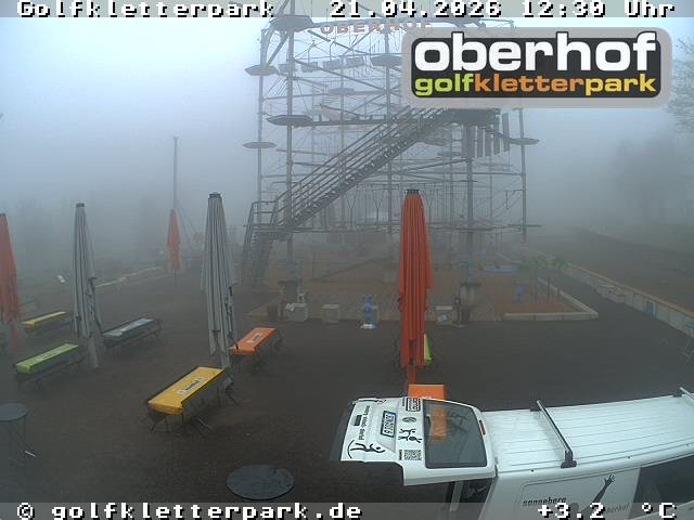 Archiv Foto Webcam Golfkletterpark Oberhof - AdventureGolf und Kletterpark