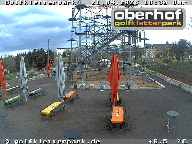 Archiv Foto Webcam Golfkletterpark Oberhof - AdventureGolf und Kletterpark