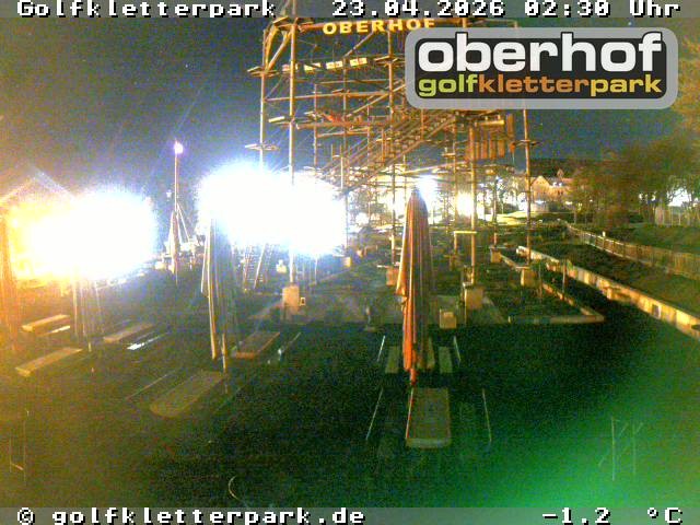 Archiv Foto Webcam Golfkletterpark Oberhof - AdventureGolf und Kletterpark