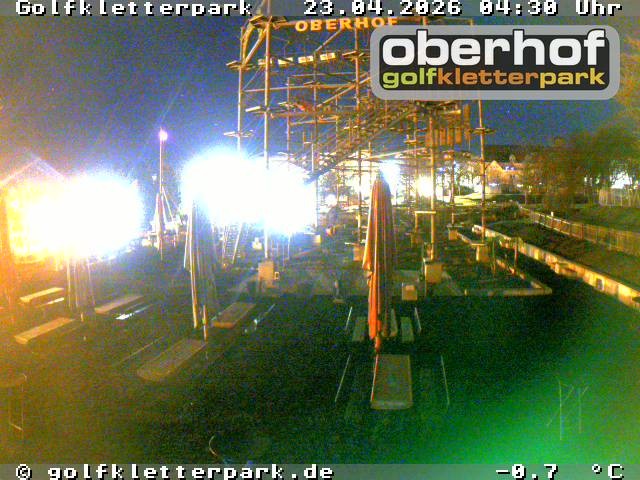 Archiv Foto Webcam Golfkletterpark Oberhof - AdventureGolf und Kletterpark