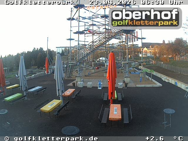 Archiv Foto Webcam Golfkletterpark Oberhof - AdventureGolf und Kletterpark